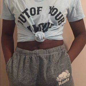 Forever 21 blue t shirt 🐳